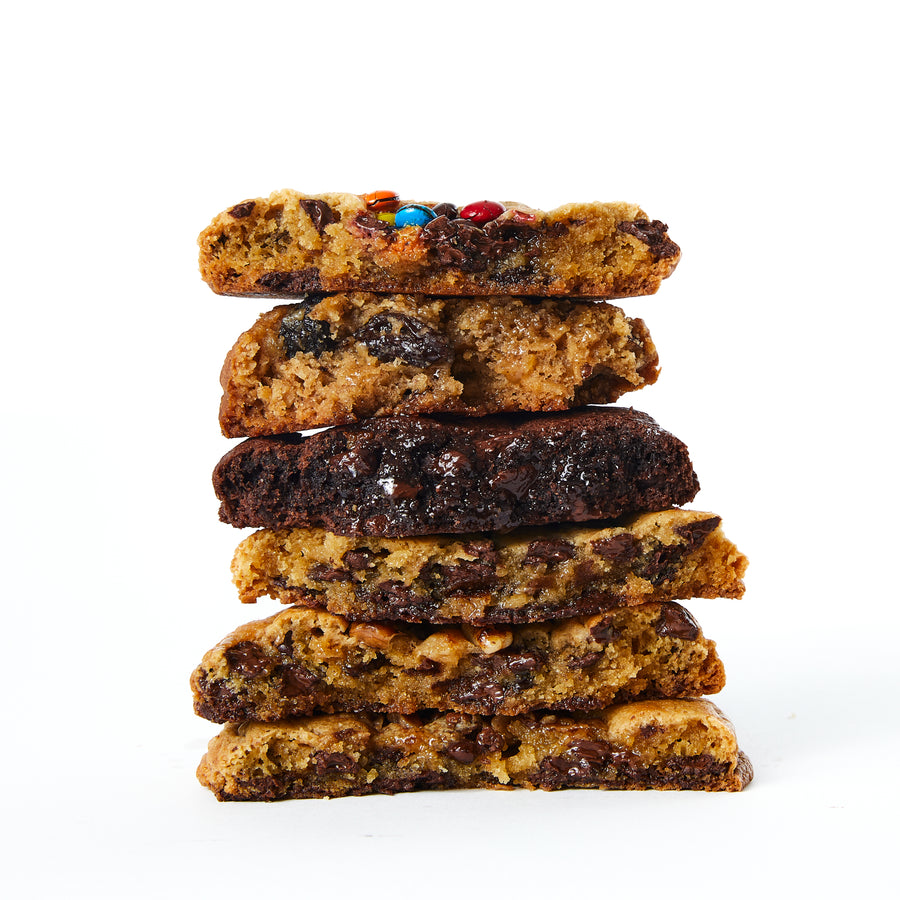 gourmet chocolate chip cookie XL sampler pack - delivered miami - shars cookies