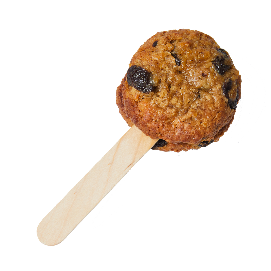 Cookie Sandwiches On A Stick - Oatmeal Raisin - 6 Pack - coookies by Shar