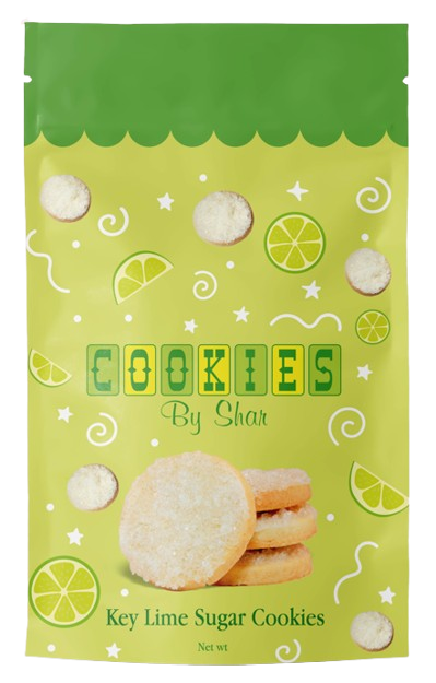 Key Lime Sugar Cookies - 14 Pack