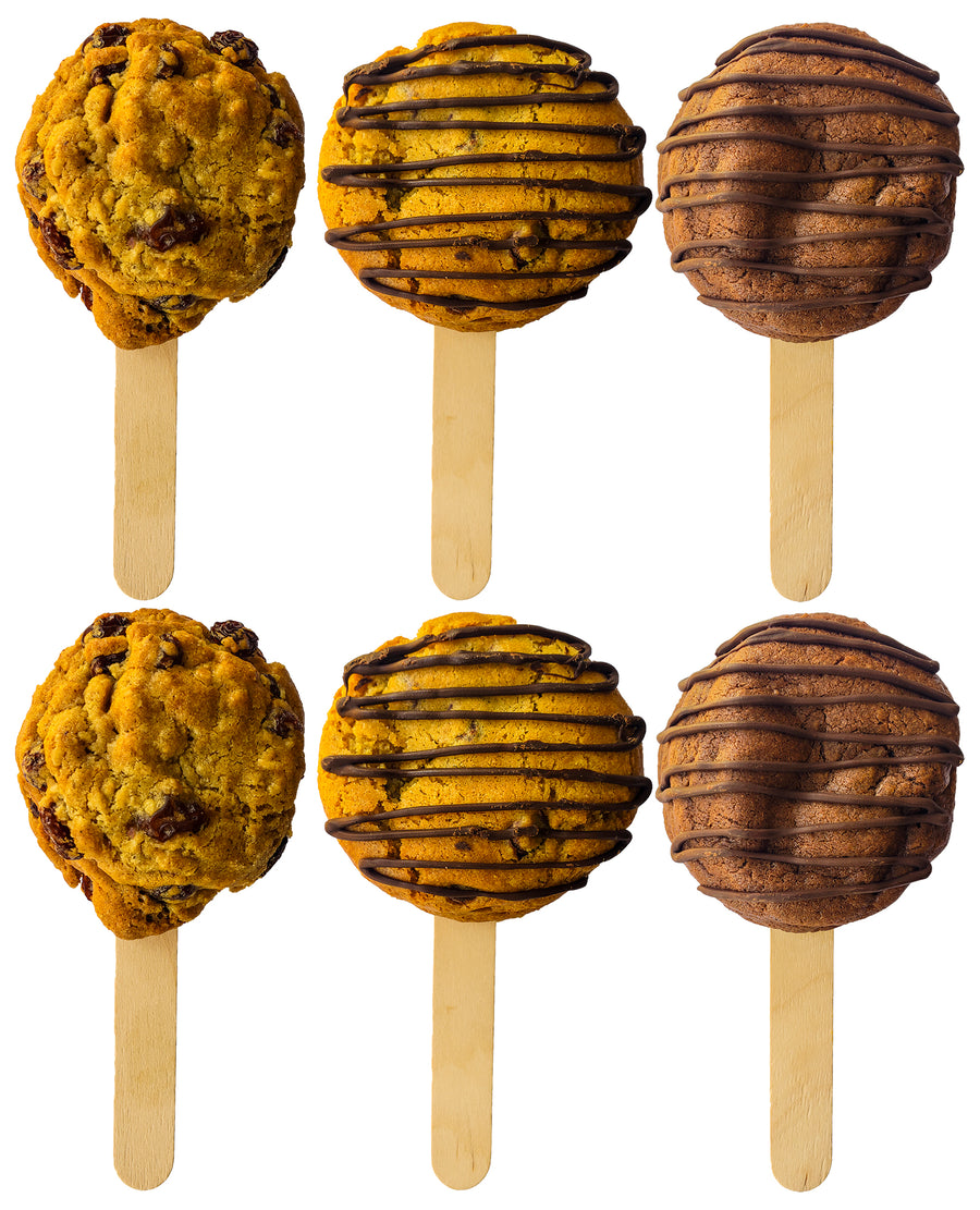 Cookie Sandwich On A Stick - Assortment 12 Pack - Cookies by Shar